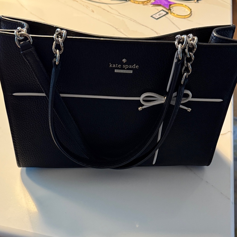 Kate Spade Black and White Purse